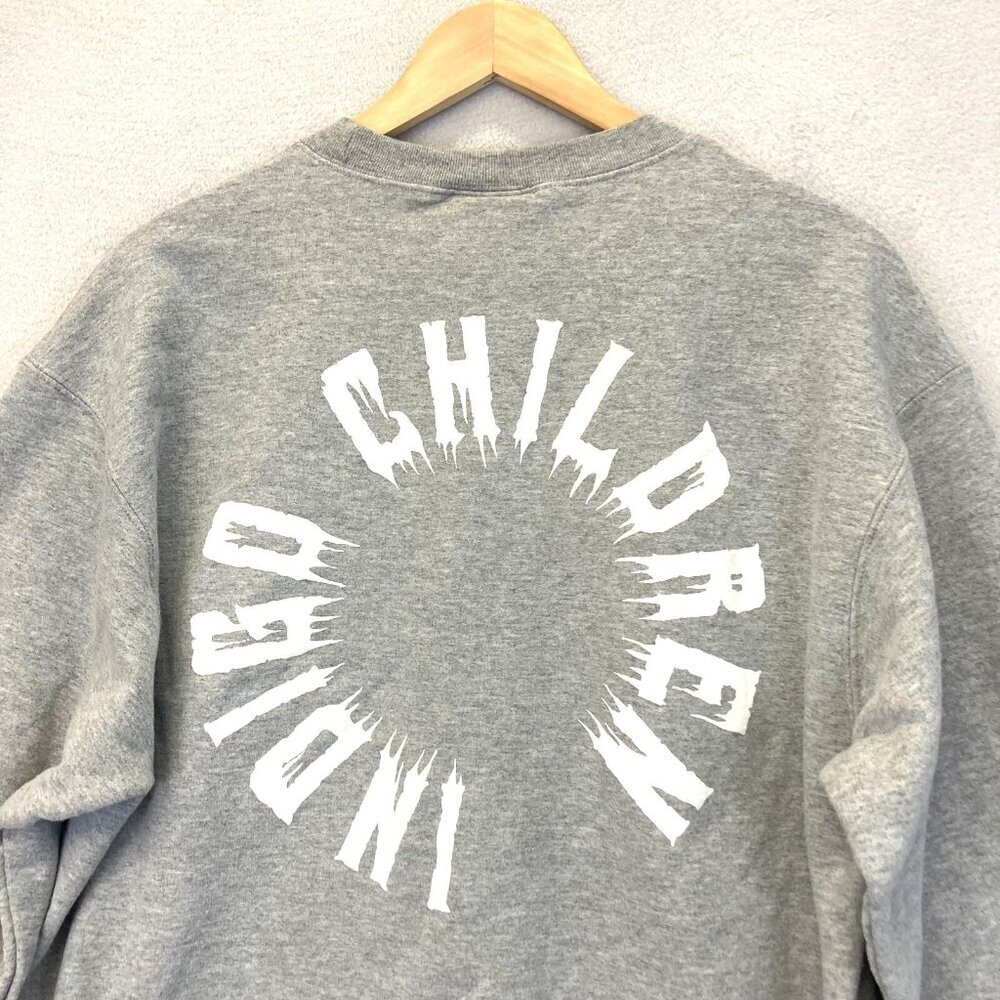 Chris Brown Indigo Children Indigoat 2019 Sweatshirt Gray Mens L Large Champion - Picture 3 of 11